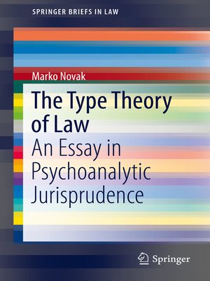 cover image of The Type Theory of Law